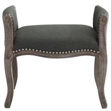 Load image into Gallery viewer, Avail Vintage French Upholstered Fabric Bench by Modway
