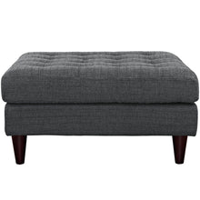 Load image into Gallery viewer, Empress Upholstered Fabric Large Ottoman by Modway
