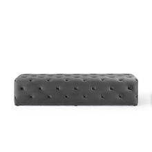 Load image into Gallery viewer, Amour 72&quot; Tufted Button Entryway Performance Velvet Bench by Modway
