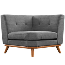 Load image into Gallery viewer, Engage Upholstered Fabric Corner Chair by Modway
