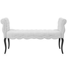 Load image into Gallery viewer, Adelia Chesterfield Style Button Tufted Performance Velvet Bench by Modway
