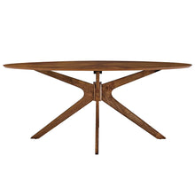 Load image into Gallery viewer, Crossroads 71&quot; Oval Wood Dining Table by Modway
