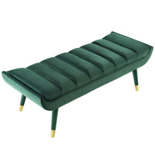 Load image into Gallery viewer, Guess Channel Tufted Performance Velvet Accent Bench by Modway
