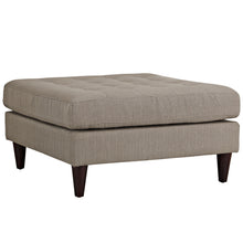 Load image into Gallery viewer, Empress Upholstered Fabric Large Ottoman by Modway
