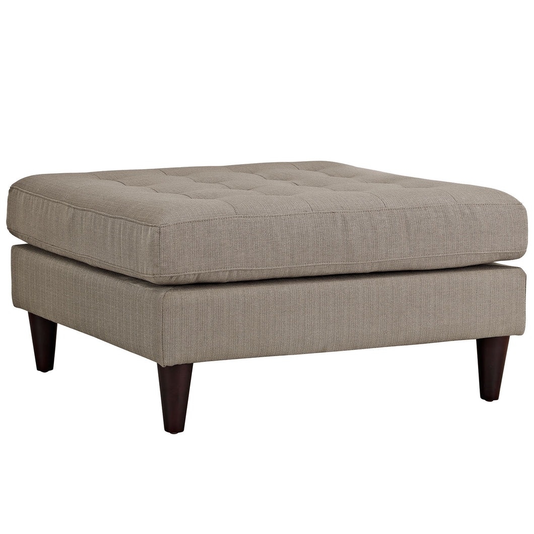 Empress Upholstered Fabric Large Ottoman by Modway