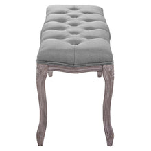 Load image into Gallery viewer, Regal Vintage French Upholstered Fabric Bench by Modway
