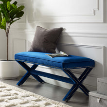 Load image into Gallery viewer, Rivet Performance Velvet Bench by Modway
