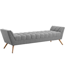 Load image into Gallery viewer, Response Upholstered Fabric Bench by Modway
