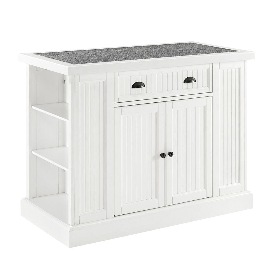 Seaside Kitchen Island White