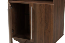 Load image into Gallery viewer, Baxton Studio Ashfield Mid-Century Modern Walnut Brown Finished Wood Bookcase
