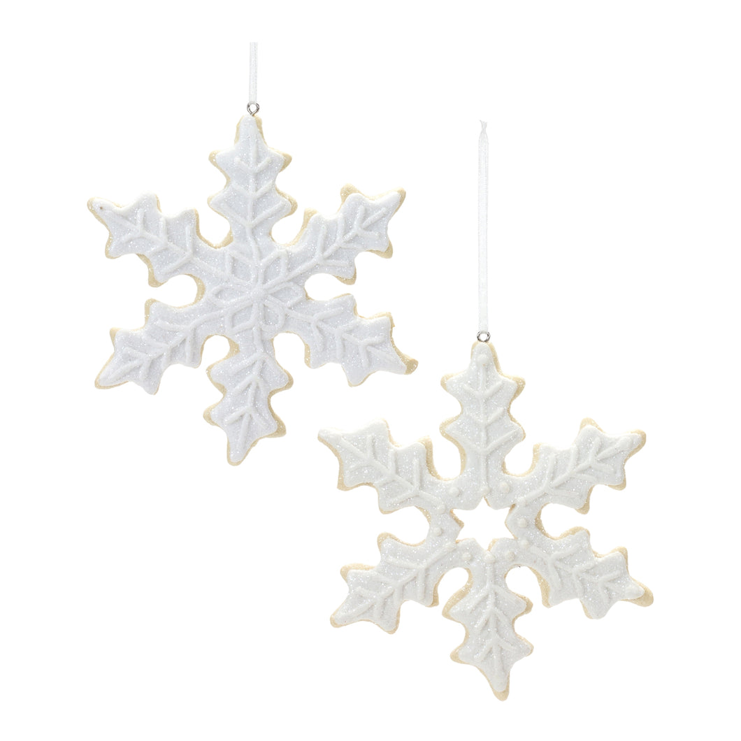 Snowflake Cookie Ornament (Set of 12)