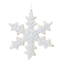 Load image into Gallery viewer, Snowflake Cookie Ornament (Set of 12)
