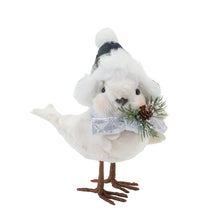 Load image into Gallery viewer, Winter Bird with Hat and Pine Accent (Set of 6)
