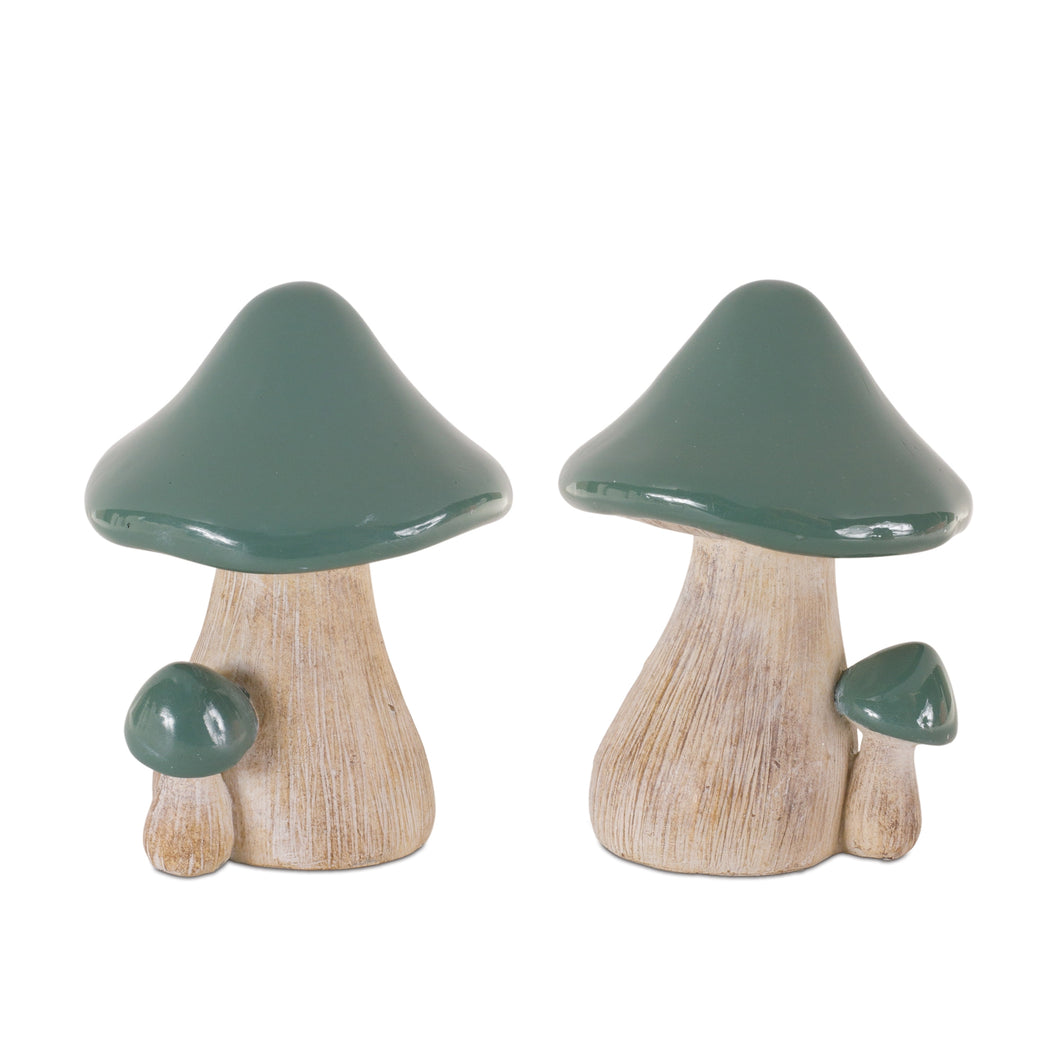 Garden Mushroom DŽcor (Set of 2)