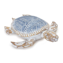 Load image into Gallery viewer, Geometric Etched Turtle 10.5&quot;L
