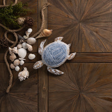 Load image into Gallery viewer, Geometric Etched Turtle 10.5&quot;L
