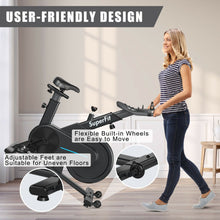 Load image into Gallery viewer, Magnetic Exercise Gym Bike Indoor Cycling Bike with Adjustable Seat Handle
