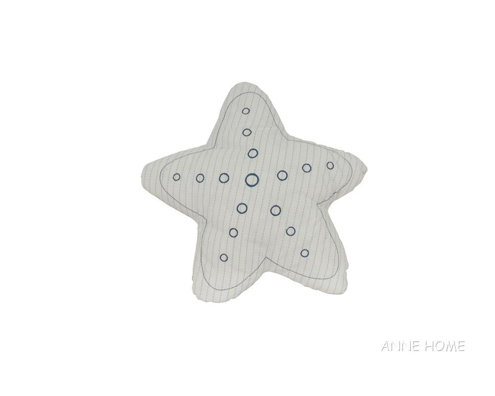 Anne Home - Star Pillow - White