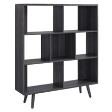 Load image into Gallery viewer, Transmit 7 Shelf Wood Grain Bookcase by Modway
