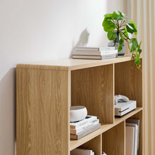 Load image into Gallery viewer, Transmit 7 Shelf Wood Grain Bookcase by Modway
