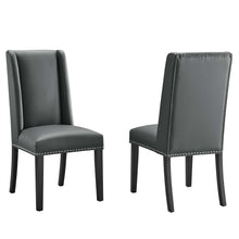 Load image into Gallery viewer, Baron Vinyl Dining Chair Set of 2 by Modway
