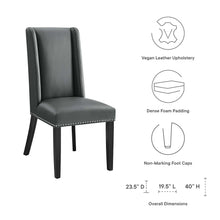 Load image into Gallery viewer, Baron Vinyl Dining Chair Set of 2 by Modway
