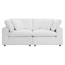 Load image into Gallery viewer, Commix 2 Piece Down Filled Overstuffed Sectional Sofa Set by Modway
