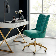 Load image into Gallery viewer, Empower Channel Tufted Performance Velvet Office Chair by Modway
