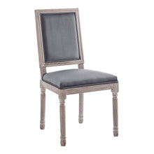 Load image into Gallery viewer, Court French Vintage Performance Velvet Dining Side Chair by Modway
