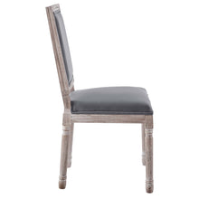 Load image into Gallery viewer, Court French Vintage Performance Velvet Dining Side Chair by Modway
