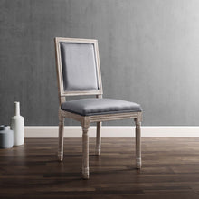 Load image into Gallery viewer, Court French Vintage Performance Velvet Dining Side Chair by Modway
