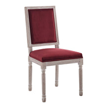 Load image into Gallery viewer, Court French Vintage Performance Velvet Dining Side Chair by Modway
