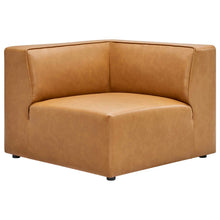 Load image into Gallery viewer, Mingle 5-Piece Vegan Leather Sectional Sofa by Modway
