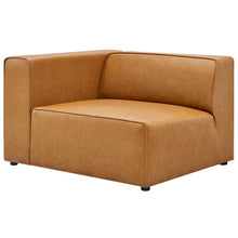 Load image into Gallery viewer, Mingle 5-Piece Vegan Leather Sectional Sofa by Modway
