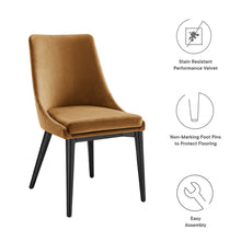 Load image into Gallery viewer, Viscount Performance Velvet Dining Chair by Modway
