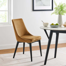 Load image into Gallery viewer, Viscount Performance Velvet Dining Chair by Modway
