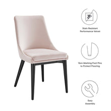 Load image into Gallery viewer, Viscount Performance Velvet Dining Chair by Modway
