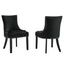 Load image into Gallery viewer, Marquis Performance Velvet Dining Chairs Set of 2 by Modway
