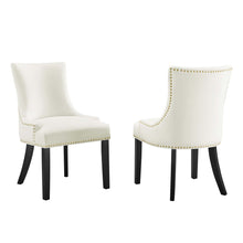 Load image into Gallery viewer, Marquis Performance Velvet Dining Chairs Set of 2 by Modway
