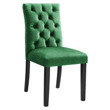 Load image into Gallery viewer, Duchess Performance Velvet Dining Chairs Set of 2 by Modway
