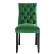 Load image into Gallery viewer, Duchess Performance Velvet Dining Chairs Set of 2 by Modway
