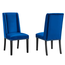 Load image into Gallery viewer, Baron Performance Velvet Dining Chairs Set of 2 by Modway
