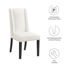 Load image into Gallery viewer, Baron Performance Velvet Dining Chairs Set of 2 by Modway
