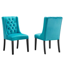 Load image into Gallery viewer, Baronet Performance Velvet Dining Chairs Set of 2 by Modway
