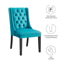 Load image into Gallery viewer, Baronet Performance Velvet Dining Chairs Set of 2 by Modway
