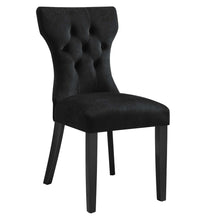 Load image into Gallery viewer, Silhouette Performance Velvet Dining Chairs Set of 2 by Modway
