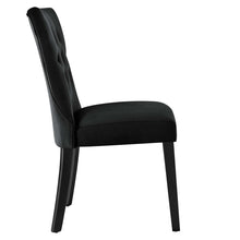 Load image into Gallery viewer, Silhouette Performance Velvet Dining Chairs Set of 2 by Modway
