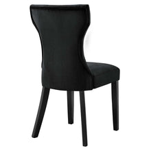 Load image into Gallery viewer, Silhouette Performance Velvet Dining Chairs Set of 2 by Modway
