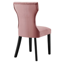 Load image into Gallery viewer, Silhouette Performance Velvet Dining Chairs Set of 2 by Modway
