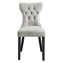 Load image into Gallery viewer, Silhouette Performance Velvet Dining Chairs Set of 2 by Modway
